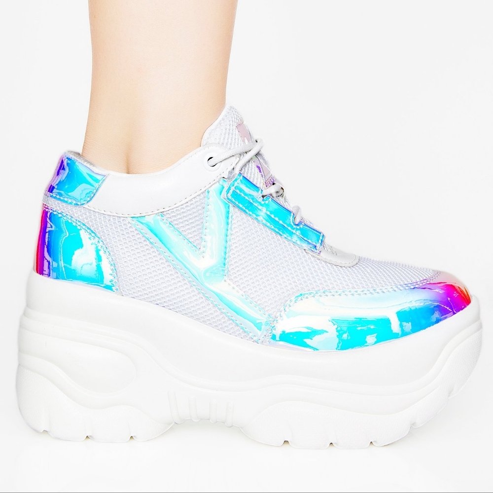 Y.R.U. Cosmic Matrixx Platform Sneakers